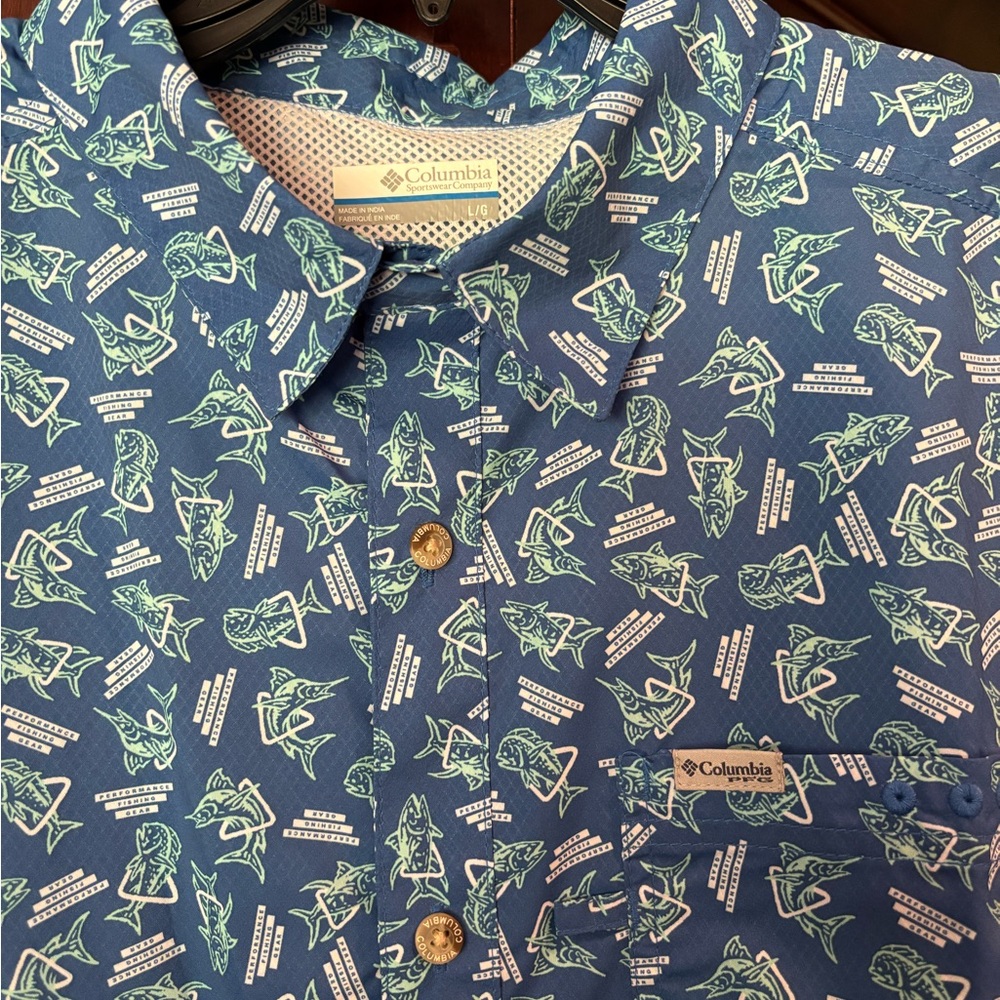 Columbia PFG Performance Fishing Gear Men’s size L